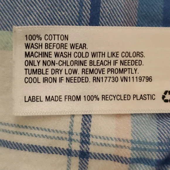 Cat & Jack button down shirt, Size 14/16 - Picture 3 of 3